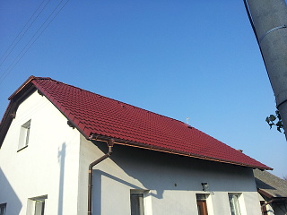 Rekonstrukce střechy - Mnětice (2011)
