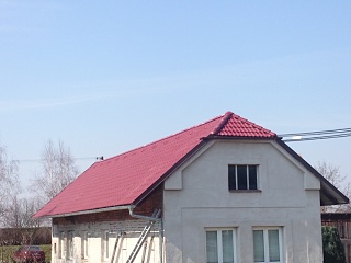 Rekonstrukce střechy KM Beta (Briliant, višeň)